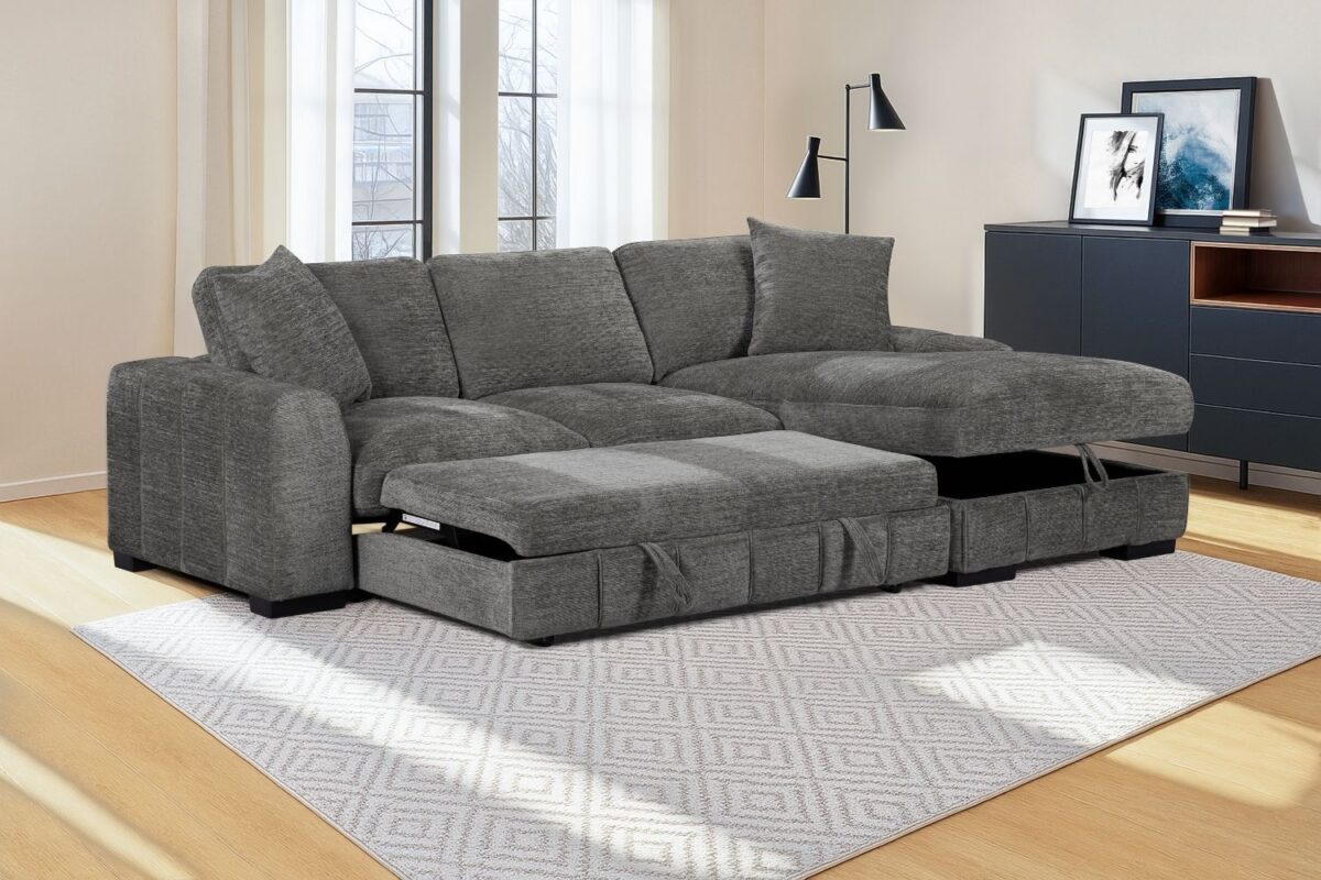 Seccional Maxwell Gris